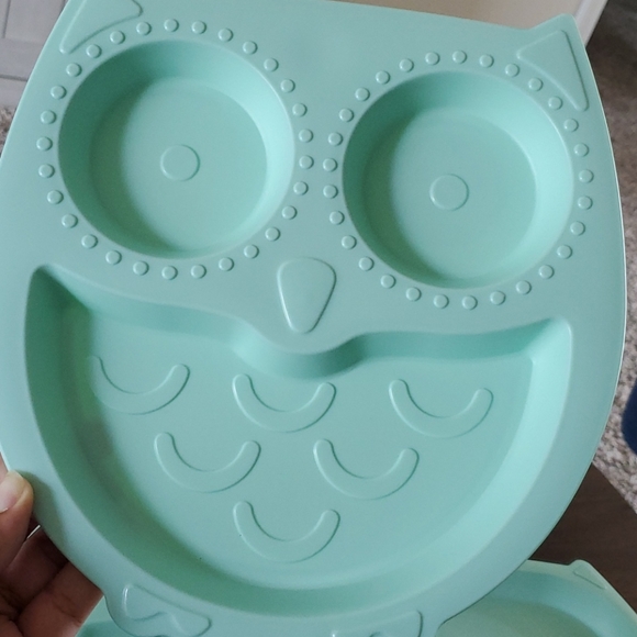 BUNDLE | 10 Kids' Owl Plastic Plates - Picture 2 of 6